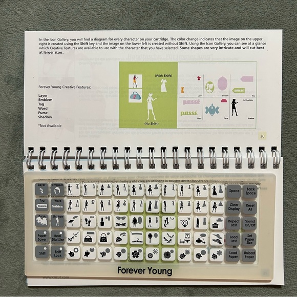 Cricut FOREVER YOUNG shapes - Picture 9 of 16